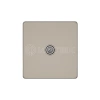 Розетка телевизионная оконечная TV/FM 1вых. СП Systeme Infinity 5-1000МГц песчан. берег SE FSE000591 изображение, фото