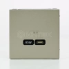 Розетка USB ArtGallery тип C 65Вт QC PD высокоскор. ЗУ механизм шампань Systeme Electric GAL000527 изображение, фото