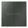 Переключатель проходной 2-кл. СП S70 10А механизм титан Voltum VLS020306 изображение, фото