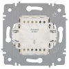 Выключатель 1-кл. СП Accent 6-101-01 10А IP20 250В AL/CU бел. Intro Б0063469 изображение, фото