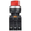 Переключатель 2 полож. 1НО+1НЗ с подсветкой красн. MASTER IEK MI-SW60-11XD-3-14-2-K04 изображение, фото