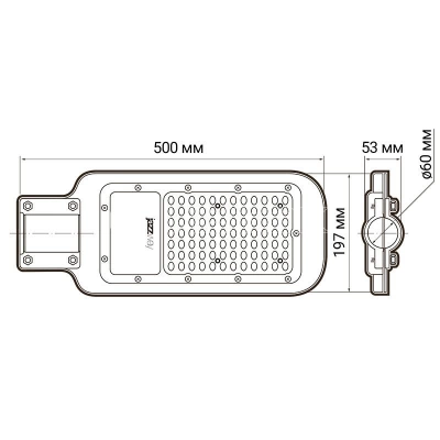 Светильник светодиодный PSL 07 120Вт 5000К IP65 AC180-260 уличный ДКУ Pro JazzWay 5041110 изображение, фото