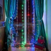 Гирлянда светодиодная "Светодиодный Дождь" 3х2м 240LED мультиколор 12Вт 230В IP20 свечение с динамикой провод прозр. Neon-Night 235-098 изображение, фото