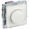 Светорегулятор СП BRITE пов-наж. 600Вт СС10-1-0-БрБ механизм бел. IEK BR-D20-0600-K01 изображение, фото