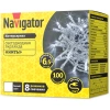 Гирлянда светодиодная 61 808 NGF-S01-100CW-5-6.5m-230-C8-TR-IP20 Navigator 61808 изображение, фото