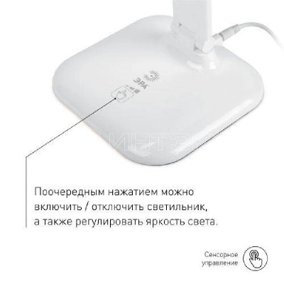 Светильник NLED-462-10W-W настол. бел. ЭРА Б0031612 изображение, фото