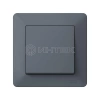 Рамка 1-м AtlasDesign Air грифель/дым. черн. Systeme Electric ATN220701 изображение, фото