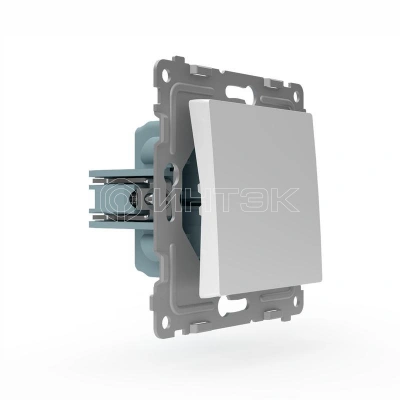 Переключатель 1-кл. СП Pixel IP44 механизм бел. TOKOV ELECTRIC TKE-PX-P1-C01-IP44 изображение, фото
