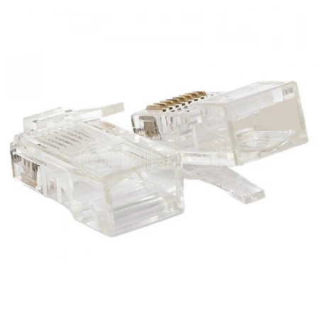 Коннектор RJ45 (8P8C) кат.5E неэкранир. TERACOM универс. (уп.50шт) EKF TRC-PLUG-5EUTP-50 изображение, фото
