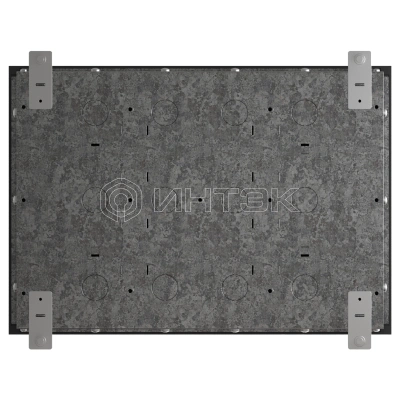 Люк MultiDesk MDK10 на 16мод. IP40 с монтажной коробкой для бетонных полов Systeme Electric MDK10216 изображение, фото