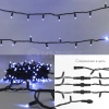 Гирлянда светодиодная "Нить" 20м 200LED син. 230В IP67 эффект мерцания провод каучук черн. соединяется нужен шнур 315-000 Neon-Night 315-173 изображение, фото