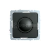 Светорегулятор СП BRITE пов-наж. 600Вт СС10-1-0-БрЧ механизм черн. IEK BR-D20-0600-K02 изображение, фото