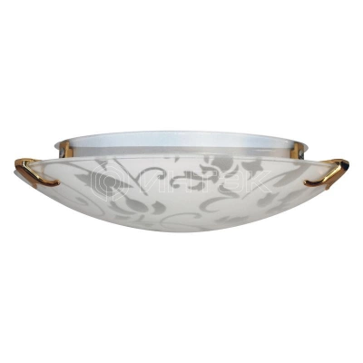 Светильник НПБ 01-60-130 М15 "Эрика" 250 60Вт E27 IP20 матов. бел./клипсы зол. (инд. упак.) Элетех 1005204374 изображение, фото