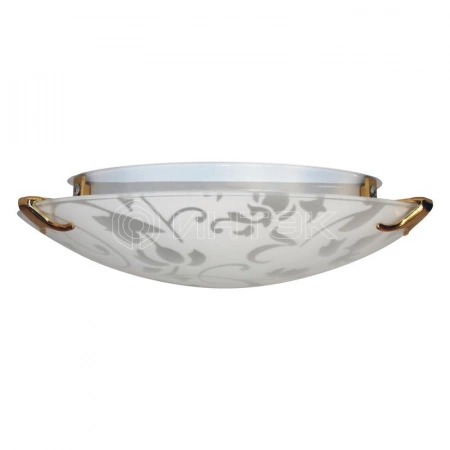 Светильник НПБ 01-60-130 М15 "Эрика" 250 60Вт E27 IP20 матов. бел./клипсы зол. (инд. упак.) Элетех 1005204374 изображение, фото