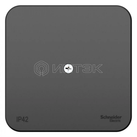 Коробка распределительная ОП Blanca IP42 антрацит Systeme Electric BLNRK000016 изображение, фото