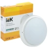 Светильник светодиодный ДПО 4003 15Вт 4000К IP54 круг бел. IEK LDPO0-4003-15-4000-K01 изображение, фото