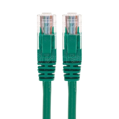 Патч-корд U/UTP CAT 5e RJ45-RJ45 26AWG LSZH зел. 1.5м Rexant 02-0106-105 изображение, фото
