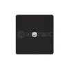 Розетка телевизионная оконечная TV/FM 1вых. СП Systeme Infinity 5-1000МГц полярная ночь Systeme Electric FSE001091 изображение, фото