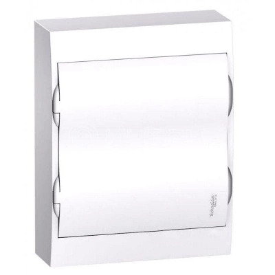 Бокс навесной ОП City9 Box 2 ряда 24мод IP40 IK07 63А 2 клеммы с бел. дверцей Systeme Electric EZ9E212P2SRU изображение, фото