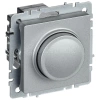 Светорегулятор СП BRITE пов-наж. 600Вт СС10-1-0-БрА механизм алюм. IEK BR-D20-0600-K47 изображение, фото