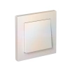 Выключатель 1-кл. СП AtlasDesign 10А IP20 (сх. 1) 10AX в сборе жемчуж. Systeme Electric ATN000412 изображение, фото