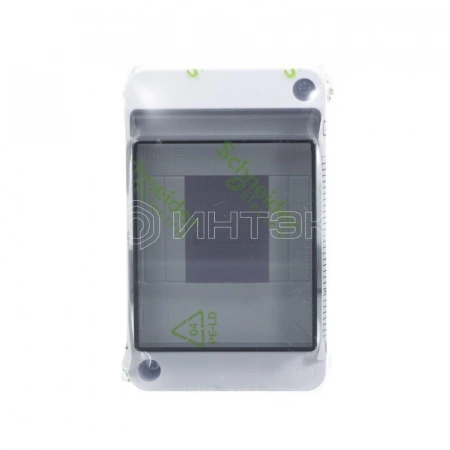 Бокс навесной ОП City9 Box XS 4мод. с прозр. дверцей Systeme Electric EZ9EAB104 изображение, фото