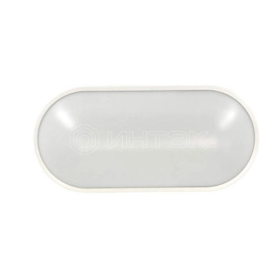 Светильник светодиодный WP 15 C 12W OP 840 W10L22 WH 220х106х60мм 12Вт 4000К IP65 ЖКХ овал. пылевлагозащ. бел.  15071524499 изображение, фото
