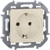 Розетка 1-м СП Inspiria 16А IP20 250В 2P+E немецк. стандарт механизм сл. кость IEK 673721 изображение, фото