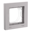 Рамка 1-м AtlasDesign Aqua IP44 алюм. Systeme Electric ATN440301 изображение, фото
