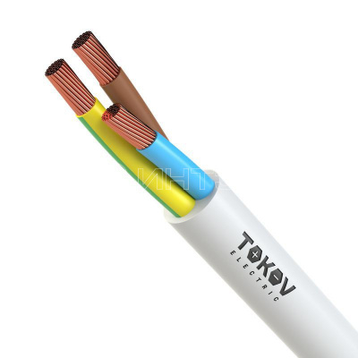Провод TOKOV ELECTRIC ПВСнг(А)-LS 3х0.75(2х0.75+1х0.75) 380В Б (уп.100м) 69167 изображение, фото