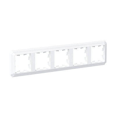 Рамка 5-м AtlasDesign Antique универс. бел. Systeme Electric ATN100105 изображение, фото