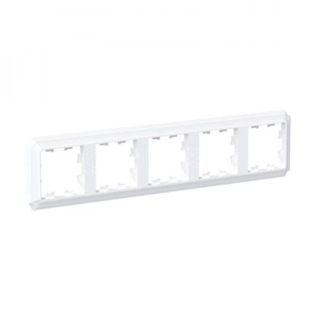 Рамка 5-м AtlasDesign Antique универс. бел. Systeme Electric ATN100105 изображение, фото