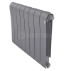 Радиатор биметаллический Royal Thermo Infinity 500 Silver Satin VR80 - 8 секц. изображение, фото