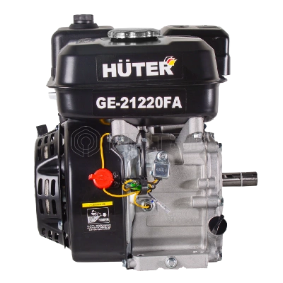 Двигатель бензиновый Huter GE-21220FА 70/15/3 изображение, фото