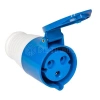 Розетка кабельная 16А 220В 2P+РЕ IP44 (213) EKF ps-213-16-220 изображение, фото