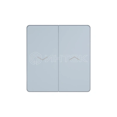 Выключатель для жалюзи СП Systeme Infinity 10А 250В стальное небо Systeme Electric FSE001119 изображение, фото