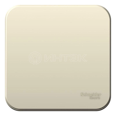 Переключатель проходной 1-кл. ОП Blanca 10А IP20 (сх. 6) 250В с изолир. пластиной молочн. Systeme Electric BLNVA106012 изображение, фото