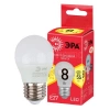 Лампа светодиодная RED LINE LED P45-8W-827-E27 R Е27 / E27 8Вт шар тепл. бел. свет Эра Б0053028 изображение, фото