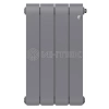 Радиатор биметаллический Royal Thermo Infinity 500 Silver Satin - 4 секц. изображение, фото