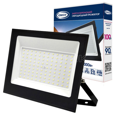 Прожектор светодиодный IFLSLED-DOB-100-865-BL-IP65 IONICH 1479 изображение, фото