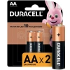Элемент питания алкалиновый AA/LR6/MN 1500 Basic BP-2 (блист.2шт) Duracell Б0014044/Б0026814 изображение, фото