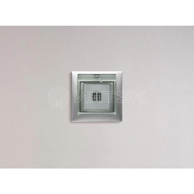 Розетка USB 2-м СП Valena алюм. IEK 770270 изображение, фото