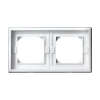 Рамка 2-м ArtGallery IP44 бел. Systeme Electric GAL440102 изображение, фото