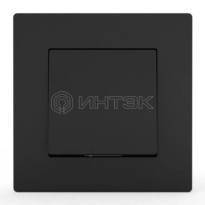 Выключатель 1-кл. СП Pixel 10А IP20 в сборе карбон TOKOV ELECTRIC TKE-PX-V1F-C14 изображение, фото