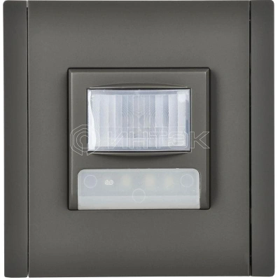 Датчик движения FORTE&PIANO FP356 с LED подсветкой сер. IEK FP-MS11-N-150-05-K03 изображение, фото