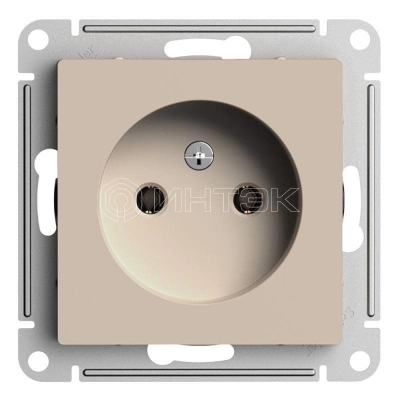 Розетка AtlasDesign 16А без заземл. без шторок механизм песочн. Systeme Electric ATN001241 изображение, фото