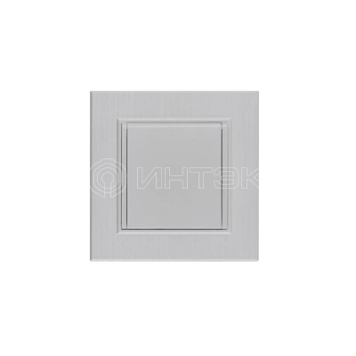 Розетка 1-м с крышкой Karea LINE STAR с заземл. жемчуж. Makel 86100029 изображение, фото