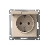 Розетка AtlasDesign 16А IP20 с заземл. защ. шторки с крышкой механизм песочн. Systeme Electric ATN001246 изображение, фото