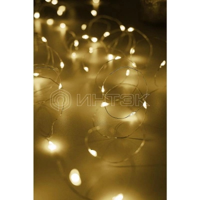 Гирлянда "Пробки" DC-G04-20YS2 20 LED 3х(LR44/LR1154/AG13/G13) в компл. желт. (уп.2шт) ФАZА 5059672 изображение, фото