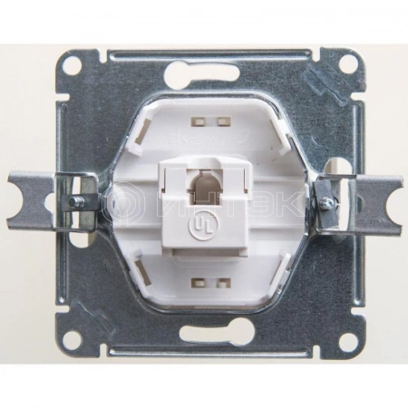 Розетка компьютерная 1-м Glossa RJ45 кат.5E механизм перламутр. Systeme Electric GSL000681K изображение, фото